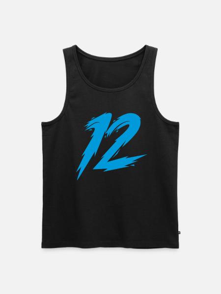 12 - Débardeur bio Premium Homme - noir