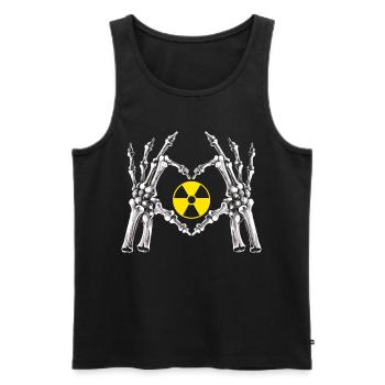 Radiology Skeleton Hand Radiologist Radiologic Tec - Männer Premium Bio Tank Top - Schwarz - Vorne - Michal (187cm)