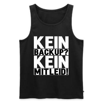Programmierer Informatiker Informatik - Männer Premium Bio Tank Top - Schwarz - Vorne - AI Model Male 178 light (178cm)