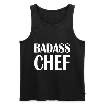 Chef Chefs Chef Hobby Chef Gift - Men's Premium Organic Tank Top - black - Front - AI Model Male 178 light (178cm)