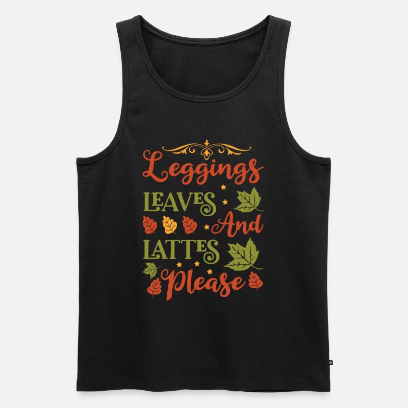 Herbst goldene Jahreszeit - Männer Premium Bio Tank Top - undefined