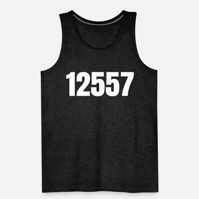 Postcode Berlin Köpenick Postcode District Number Fun Men's Premium Organic Tank Top