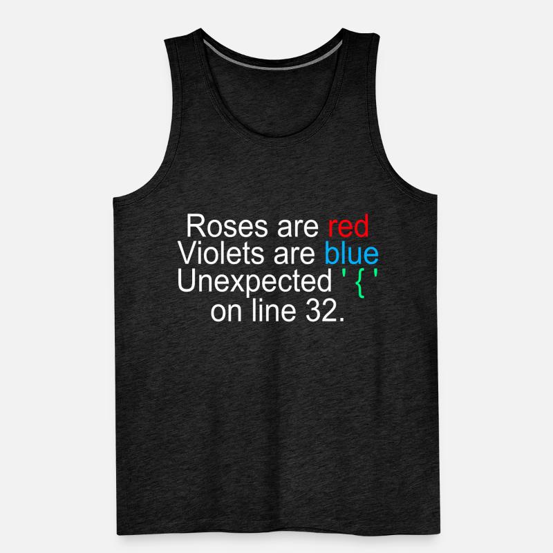 Programmer Computer Scientist Programming Men's Premium Organic Tank Top