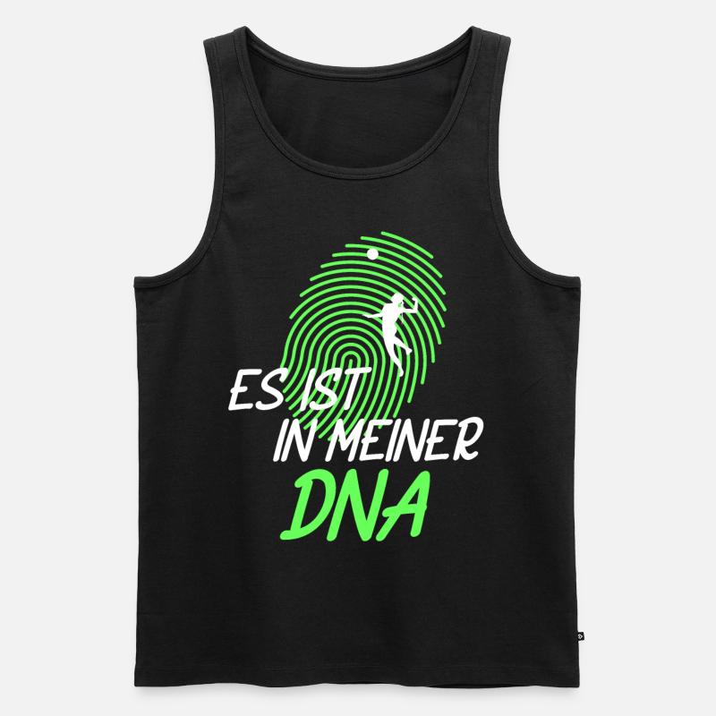 Faustball Faustballer Faustballspieler - Männer Premium Bio Tank Top - Schwarz