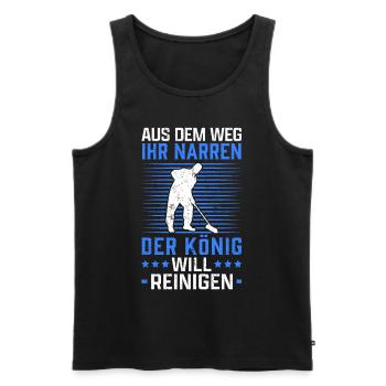 Gebäudereiniger aus dem Weg Fensterputzer - Männer Premium Bio Tank Top - Schwarz - Vorne - Michal (187cm)