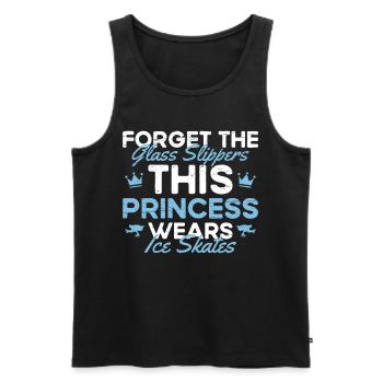 Eiskunstlauf und Eislaufen - Männer Premium Bio Tank Top - Schwarz - Vorne - Michal (187cm)