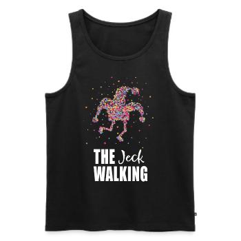 Fool's Cap Carnival Carnival Confetti Gift - Men's Premium Organic Tank Top - black - Front - Michal (187cm)