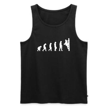 Netzelektriker Evolution Geschenk Elektriker - Männer Premium Bio Tank Top - Schwarz - Vorne - AI Model Male 178 light (178cm)