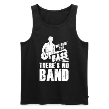 Musicien Musique Guitariste Musique Bassiste Bassiste - Débardeur bio Premium Homme - noir - Devant - Michal (187cm)