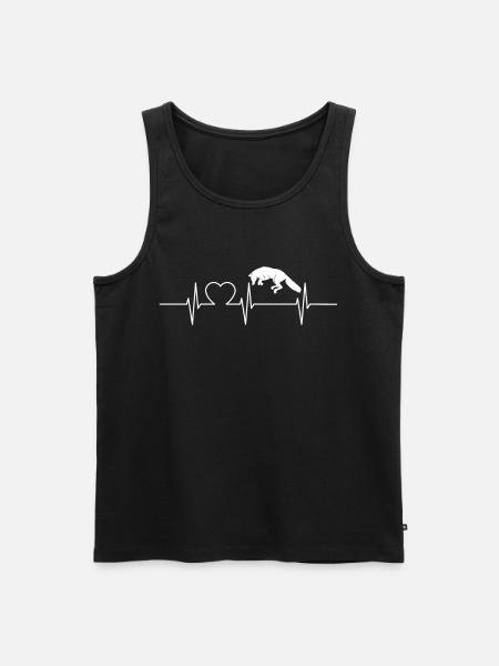 Arctic Fox Foxes Animals Fox - Men's Premium Organic Tank Top - black