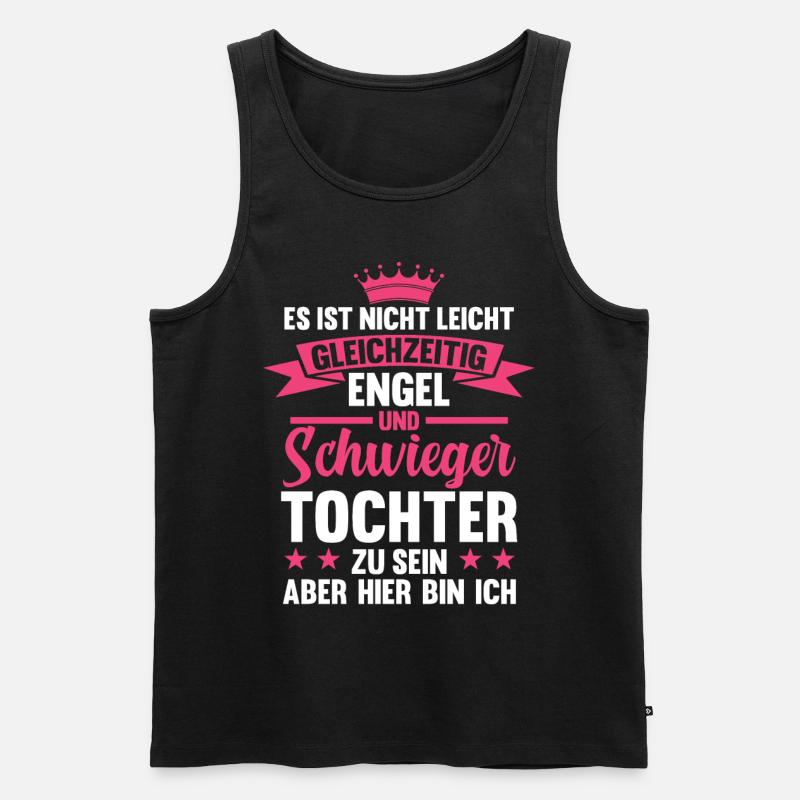 Schwiegertochter - Männer Premium Bio Tank Top - Schwarz