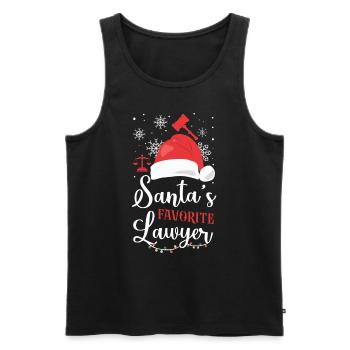 Young Lawyer Attorney Law - Männer Premium Bio Tank Top - Schwarz - Vorne - AI Model Male 178 light (178cm)