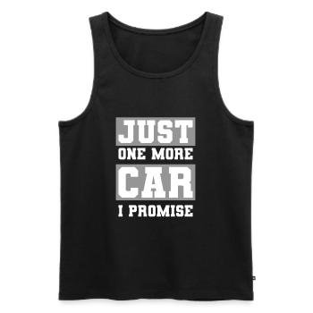Sports Car Collectors - Collectible Cars Motorsport - Men's Premium Organic Tank Top - black - Front - AI Model Male 178 light (178cm)