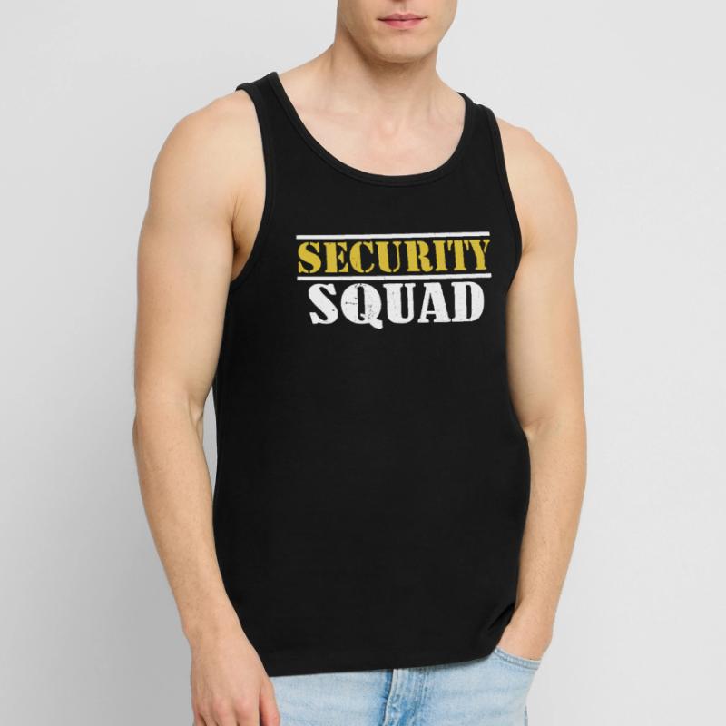 Security Squad Security Security Bouncer Men's Premium Organic Tank Top