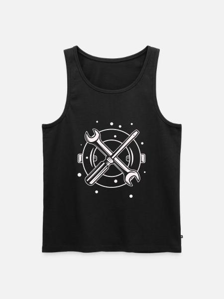 Tool - Screwdriver Screwdriver Hobbyist - Men's Premium Organic Tank Top - black