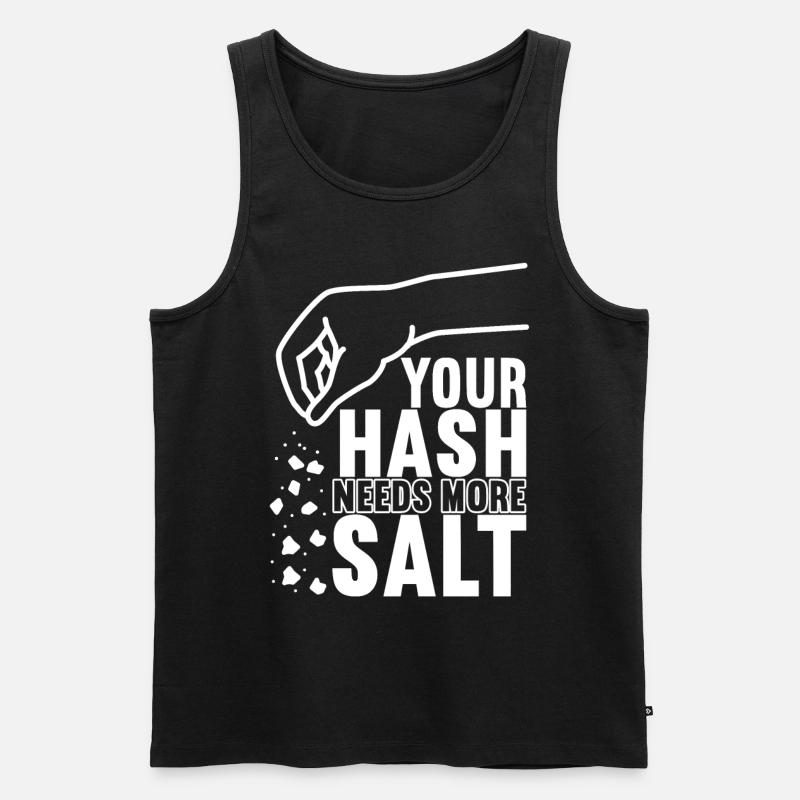 Programmierer Programmieren Informatiker 7w - Männer Premium Bio Tank Top - Schwarz