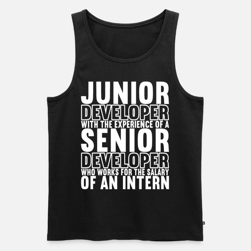 Programmers Programming Computer Scientists - Men's Premium Organic Tank Top - black