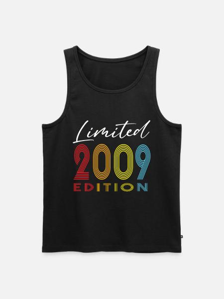 Limited Edition 2009 - Men's Premium Organic Tank Top - black