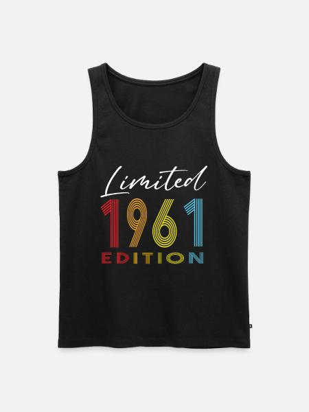 Édition limitée 1961 - Débardeur bio Premium Homme - noir