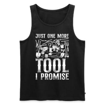 Landscaper Landscaping Landscape - Männer Premium Bio Tank Top - Schwarz - Vorne - AI Model Male 178 light (178cm)
