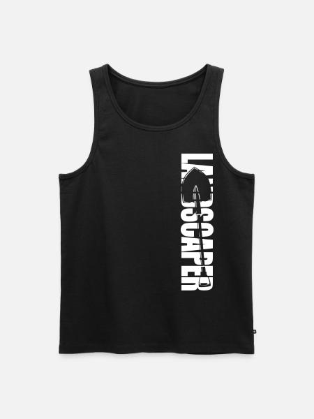 Landscaper Landscaping Landscape - Men's Premium Organic Tank Top - black