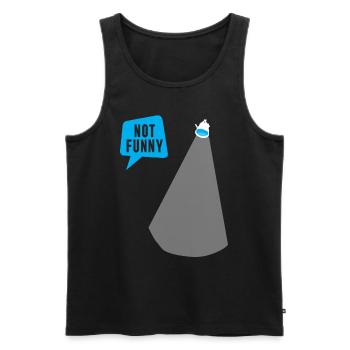 Theater Broadway Musical Stage Performer Schauspi - Men's Premium Organic Tank Top - black - Front - AI Model Male 178 light (178cm)