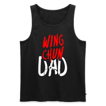 Wing Chun Papa Arts Martiaux Arts Martiaux Entraîneur - Débardeur bio Premium Homme - noir - Devant - Michal (187cm)