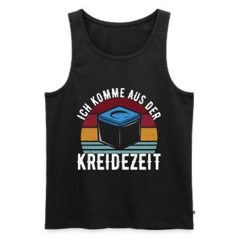 Pool Billard - Männer Premium Bio Tank Top - Schwarz - Vorne - Michal (187cm)
