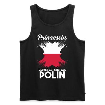 Prinzessin Polska Pole Polnisches Polen - Männer Premium Bio Tank Top - Schwarz - Vorne - Michal (187cm)