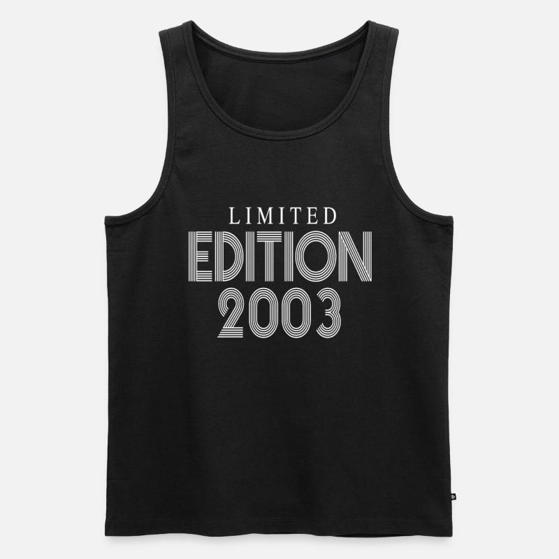 Édition limitée 2003 - Débardeur bio Premium Homme - noir