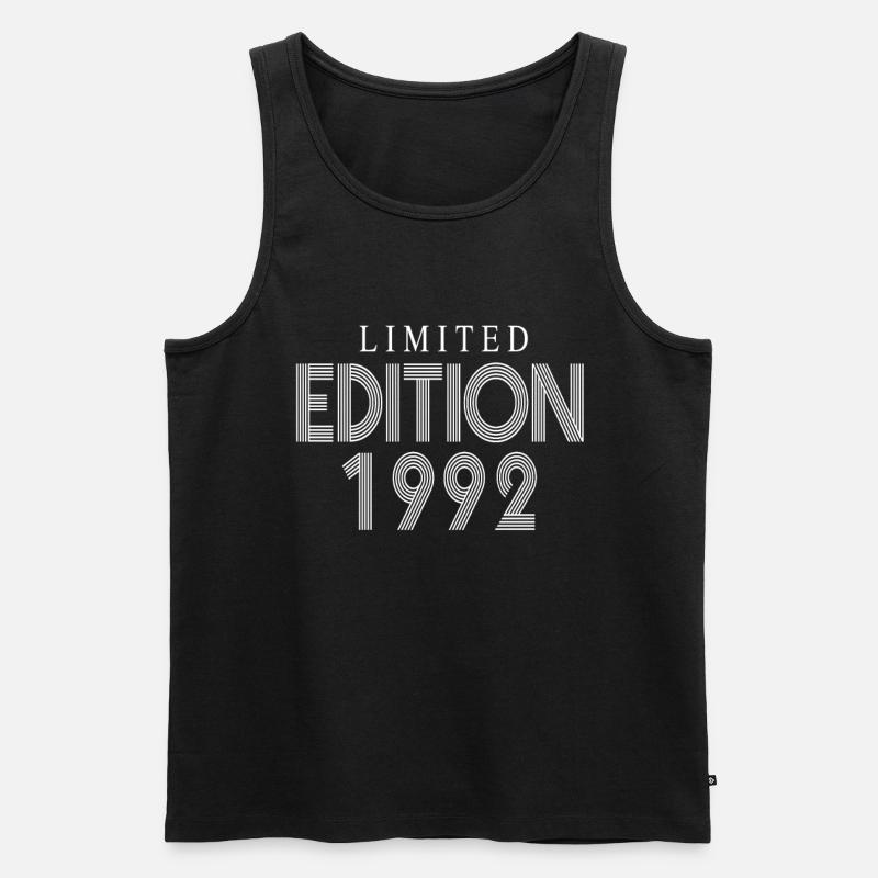 Édition limitée 1992 - Débardeur bio Premium Homme - noir