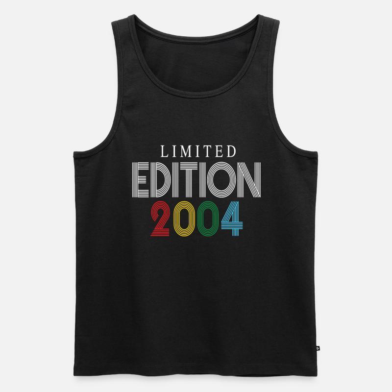 Édition limitée 2004 - Débardeur bio Premium Homme - noir