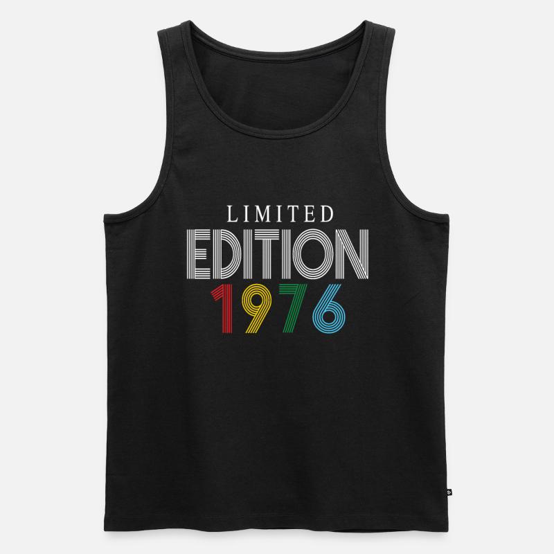 Édition limitée 1976 - Débardeur bio Premium Homme - noir