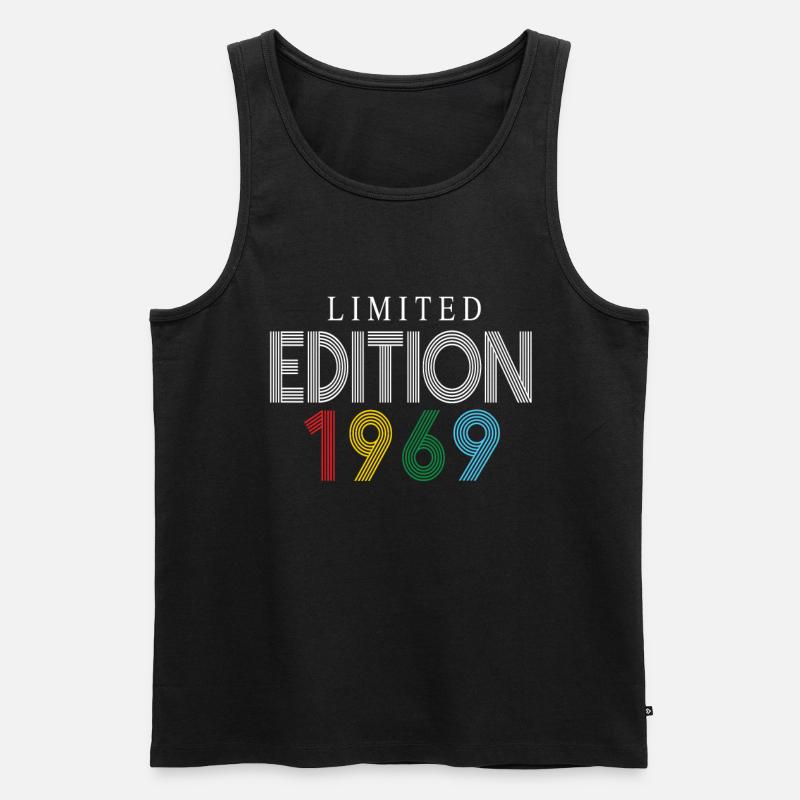 Édition limitée 1969 - Débardeur bio Premium Homme - noir