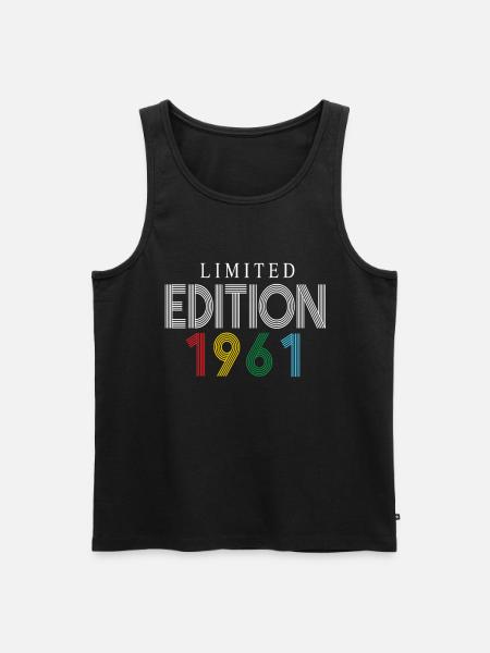 Édition limitée 1961 - Débardeur bio Premium Homme - noir