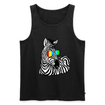Autist Autismus Autism Awareness Day Asperger Kind - Männer Premium Bio Tank Top - Schwarz - Vorne - AI Model Male 178 light (178cm)