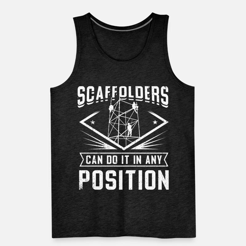 Constructeurs d’échafaudages Débardeur bio Premium Homme