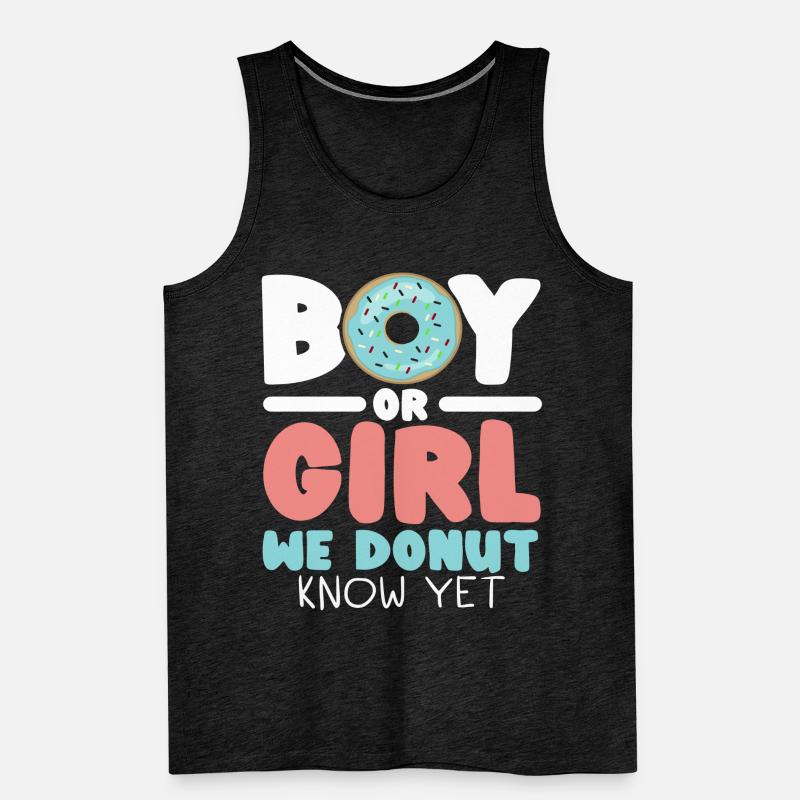 Junge oder Mädchen Wir wissen es noch nicht Baby-A Männer Premium Bio Tank Top