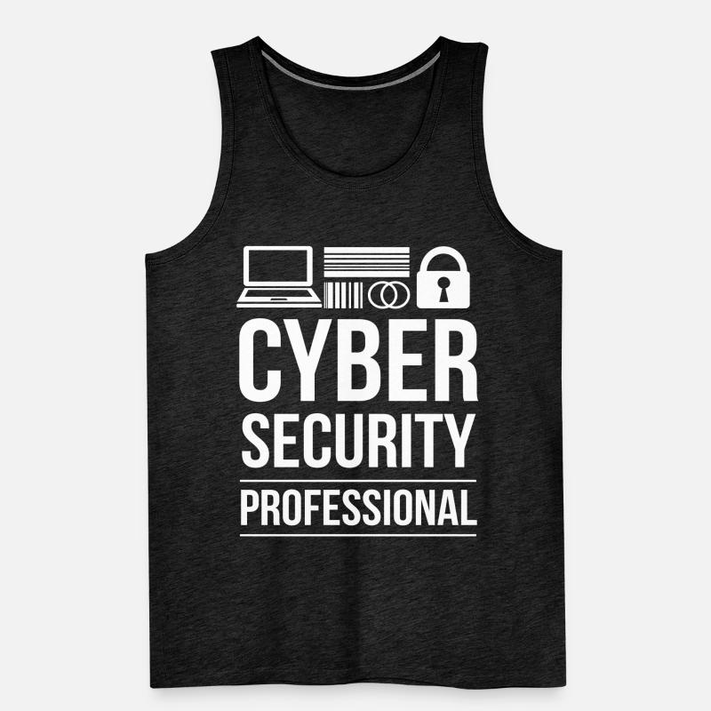 Cybersecurity Profi Hacking Hacker IT Sicherheit Männer Premium Bio Tank Top