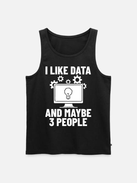Software Development Software Developer Developer - Men's Premium Organic Tank Top - black
