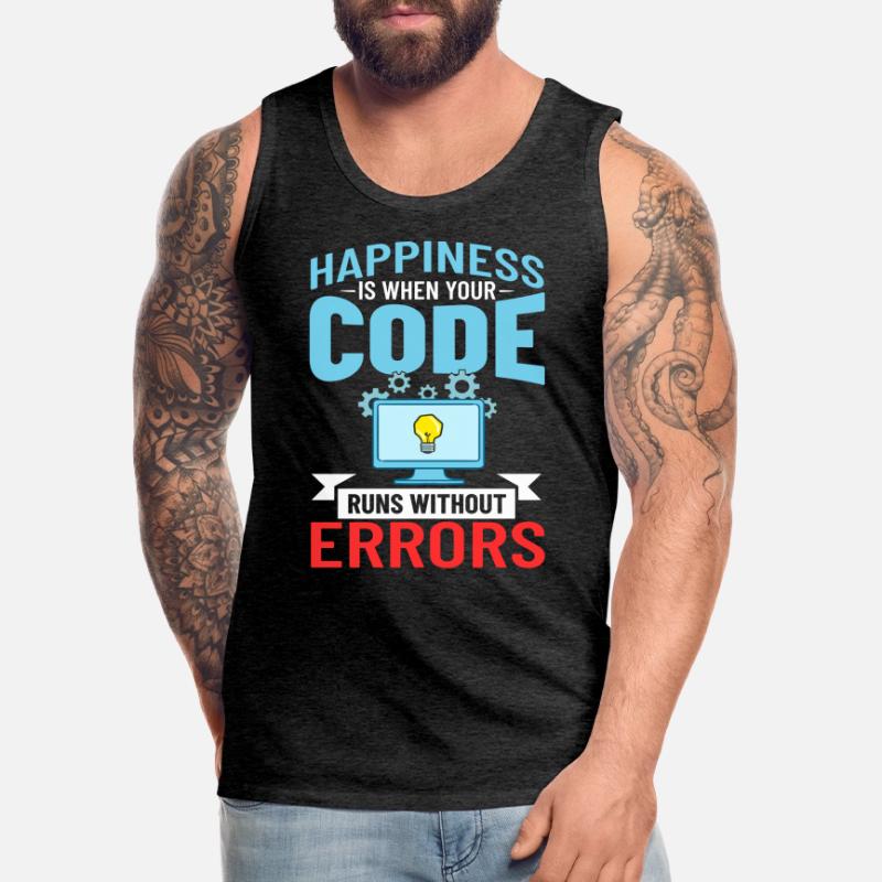 Software Development Software Developer Developer Men's Premium Organic Tank Top