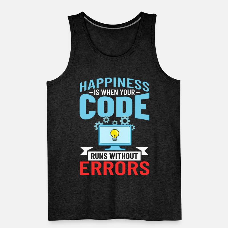 Software Development Software Developer Developer Men's Premium Organic Tank Top