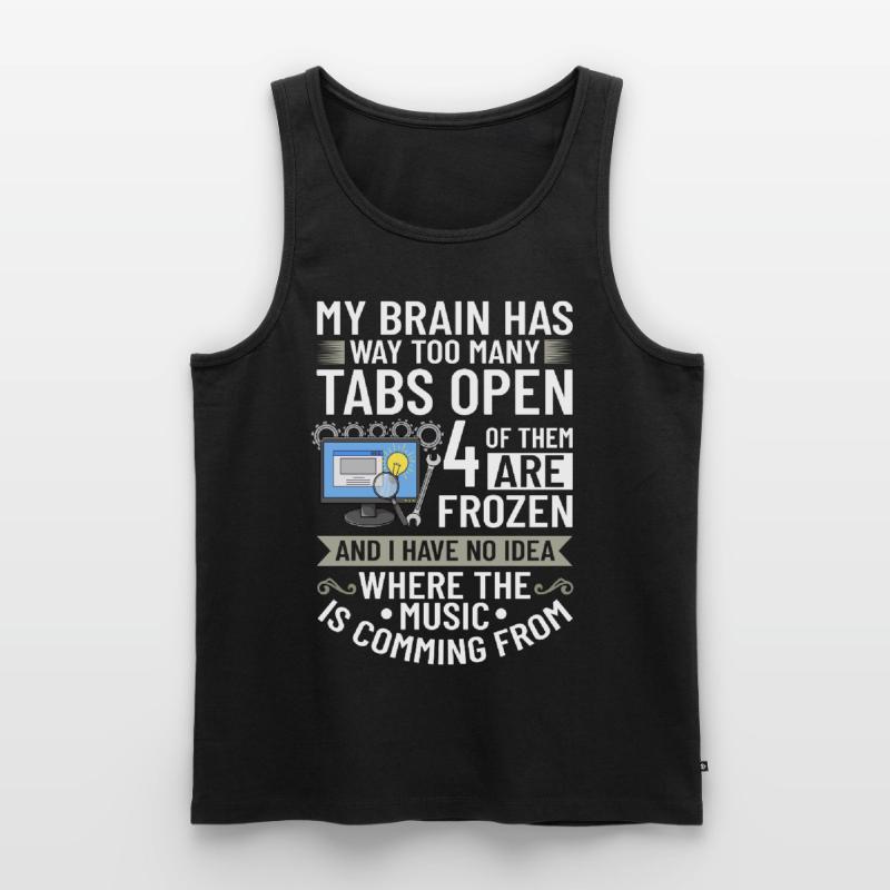Software Development Software Developer Developer Men's Premium Organic Tank Top