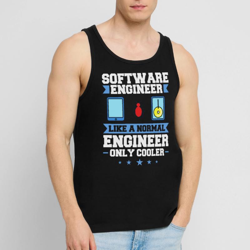 Software Engineering Software Engineering Engineer Men's Premium Organic Tank Top