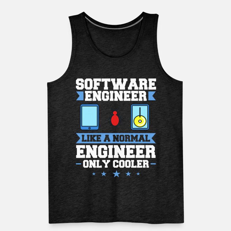 Software Engineering Softwaretechnik Ingenieur Männer Premium Bio Tank Top