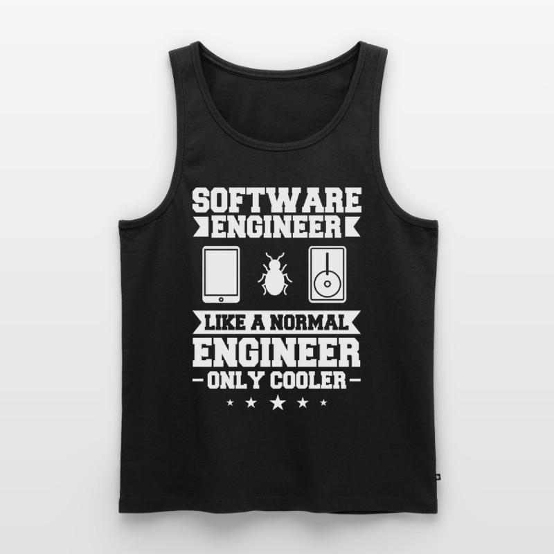 Software Engineering Software Engineering Engineer Men's Premium Organic Tank Top