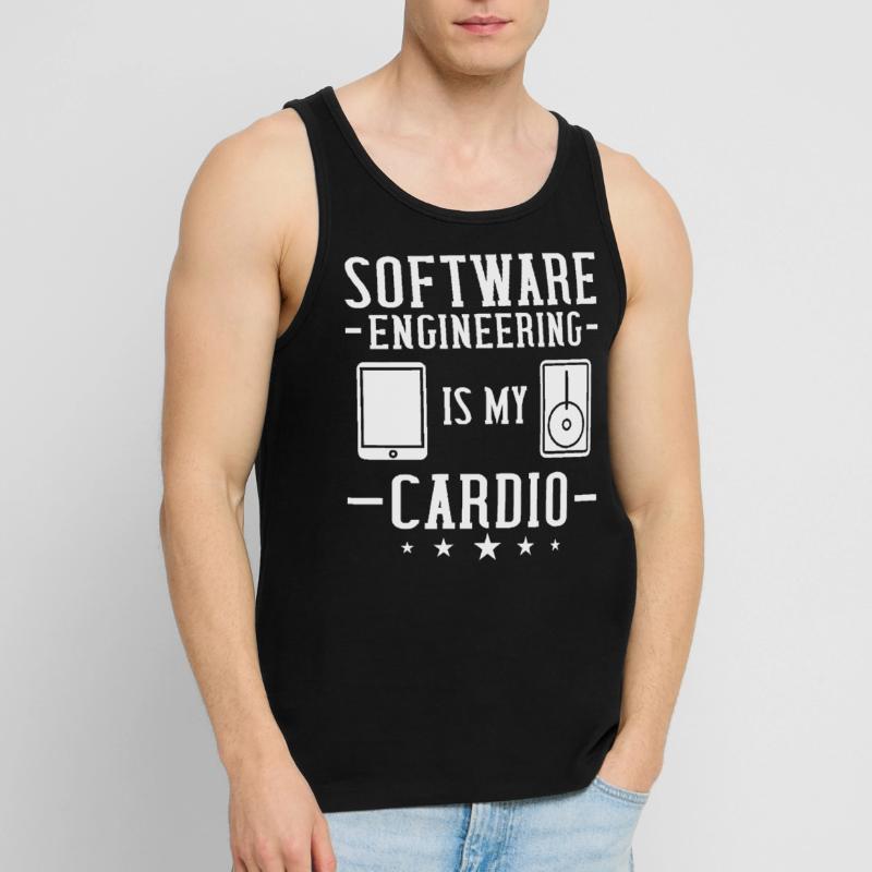 Software Engineering Software Engineering Engineer Men's Premium Organic Tank Top