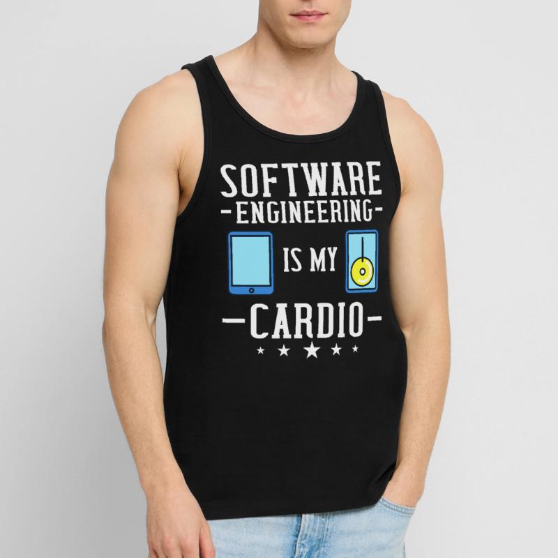 Software Engineering Software Engineering Engineer Men's Premium Organic Tank Top