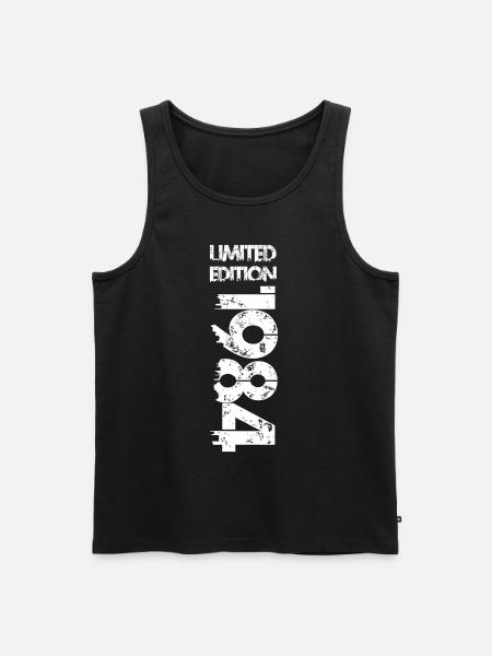Limited Edition 1984 - Men's Premium Organic Tank Top - black
