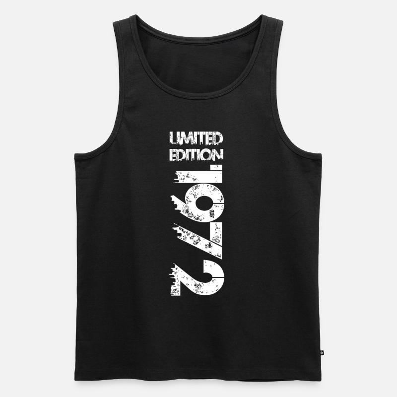 Édition limitée 1972 - Débardeur bio Premium Homme - noir